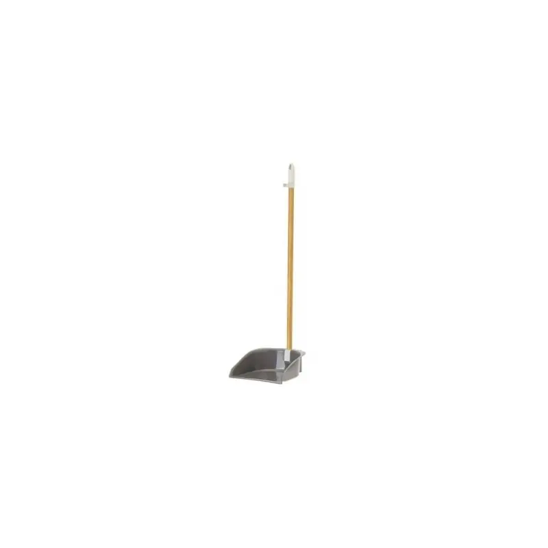 Recogedor con palo plegable vigar bamboo print grey