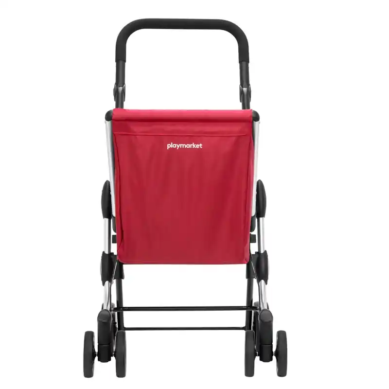 Carro compra play we go cereza 2+2 giratorias - Carro de compra Play