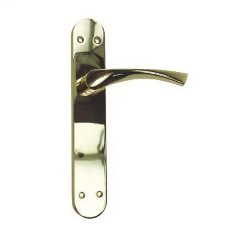 Manilla placa amura kylate zamac/ aluminio brillante - Manetas puertas