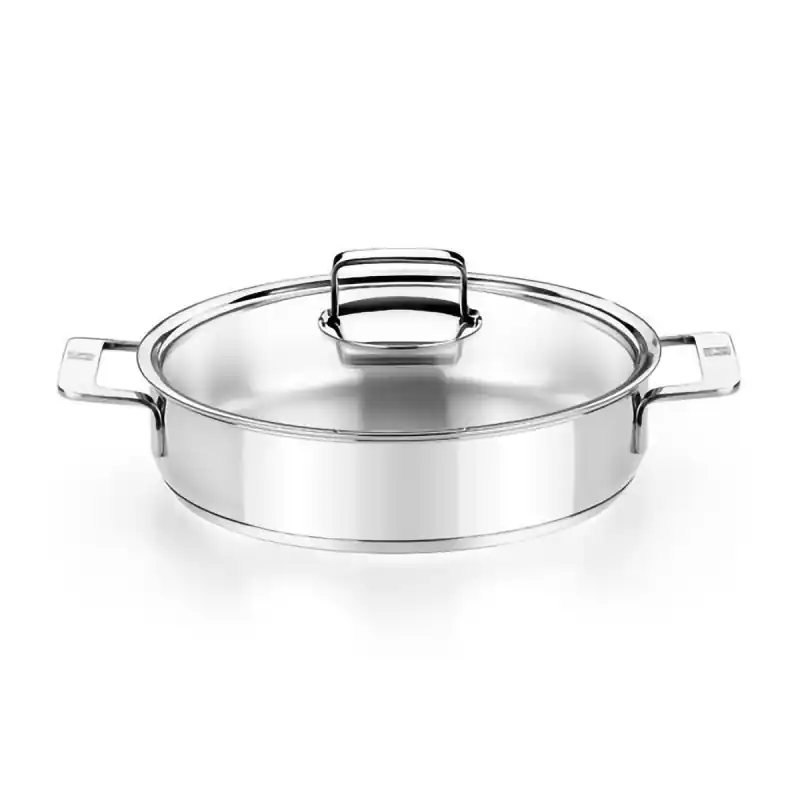 Rustidera bra signature tapa cristal 26 cm 3 litros - Cacerolas Bra