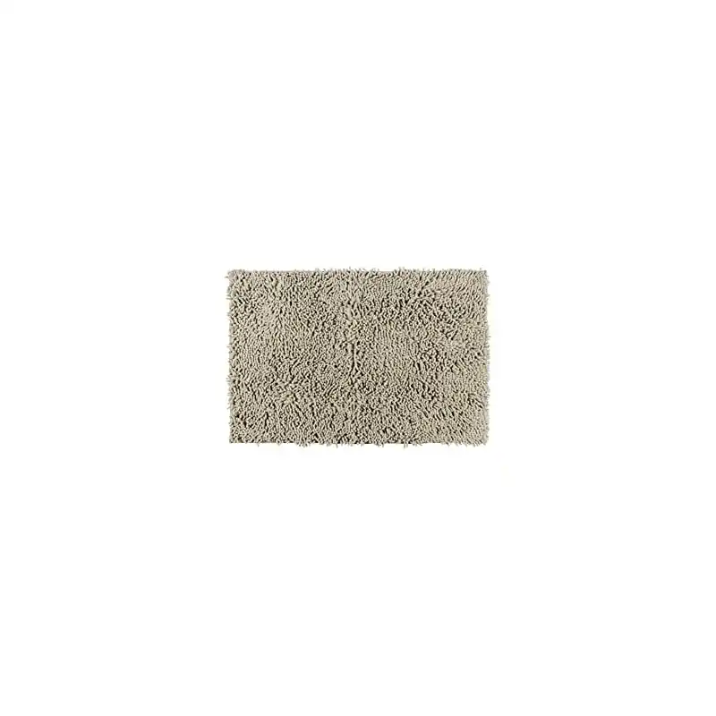 Alfombra baño chenille wenko beige - Alfombra de baño