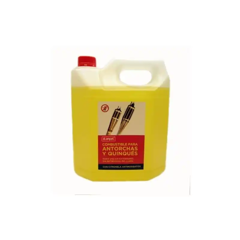 Aceite biologico para antorchas con citronela 5 l - Antorchas para jardín