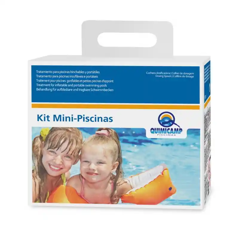 Algicida y cloro para piscinas hinchables y portatiles - Mantenimiento piscinas