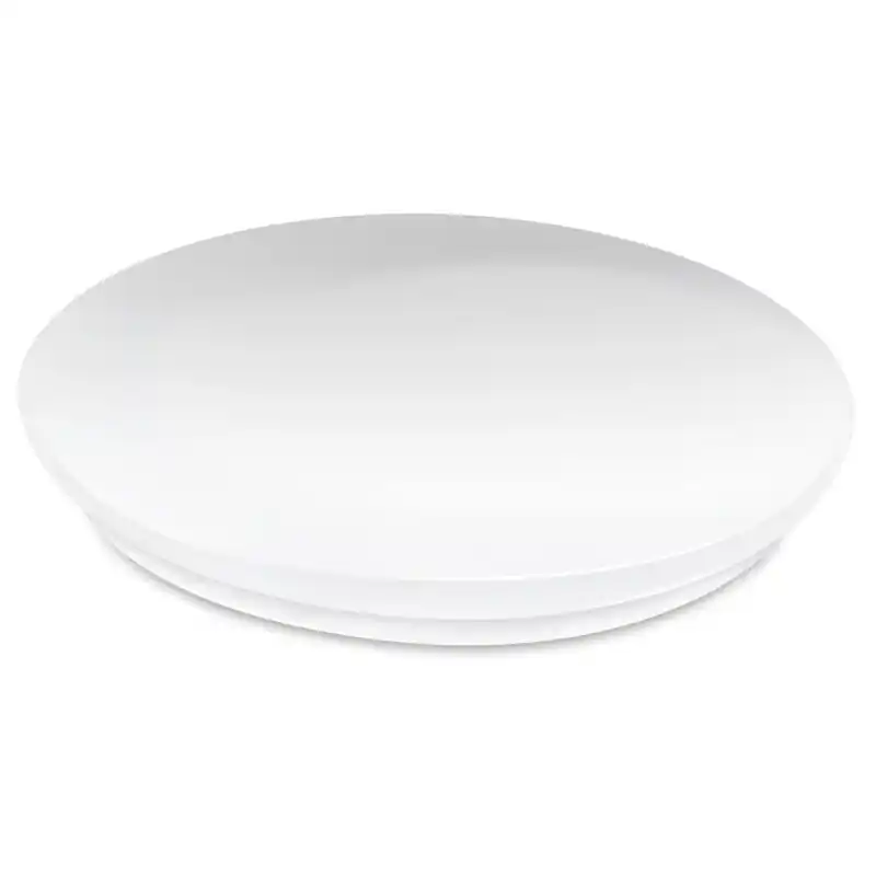 Aplique led redondo extraplano matel 12w luz fria 21x5 cm - Plafones