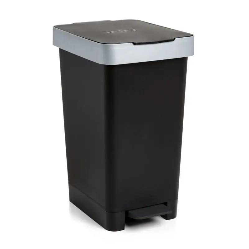 Cubo de basura tatay smart pedal 25l negro - Cubos de basura