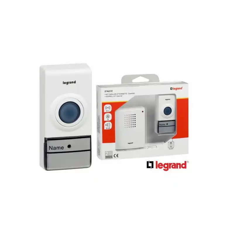 Timbre inalambrico legrand alcance 50 metros - Timbres