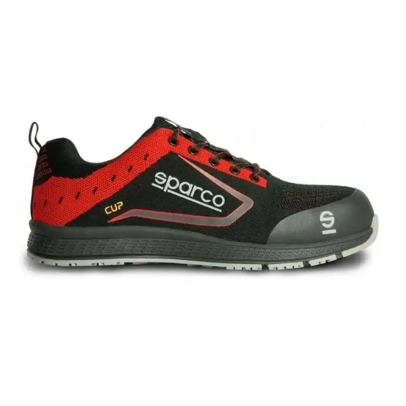 Zapato sparco cup s1p rojo negro t 41 - Zapato seguridad T-41