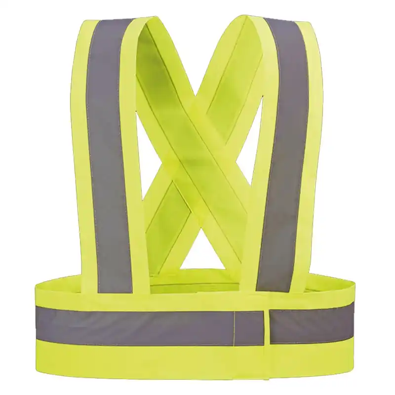 Tirantes de alta visibilidad juba hvt strap bandas reflectantes talla xl - Cinturones