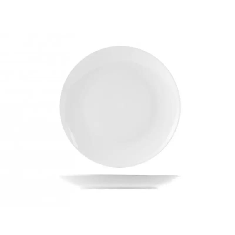 Plato postre porcelana sweden blanco - Platos