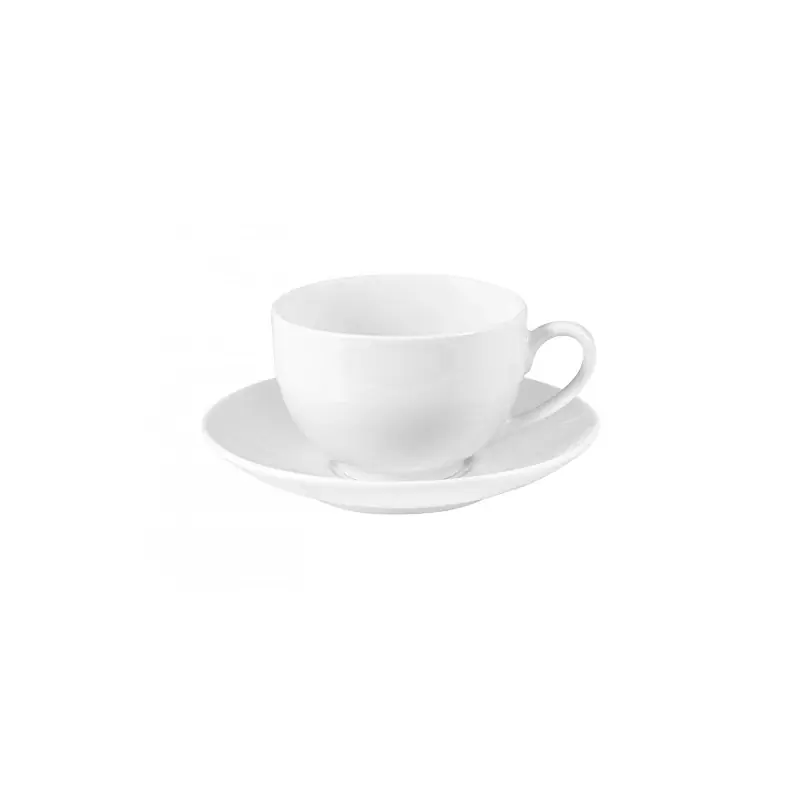 Taza cafe con plato porcelana sweden blanco 10 cl - Taza de caf?