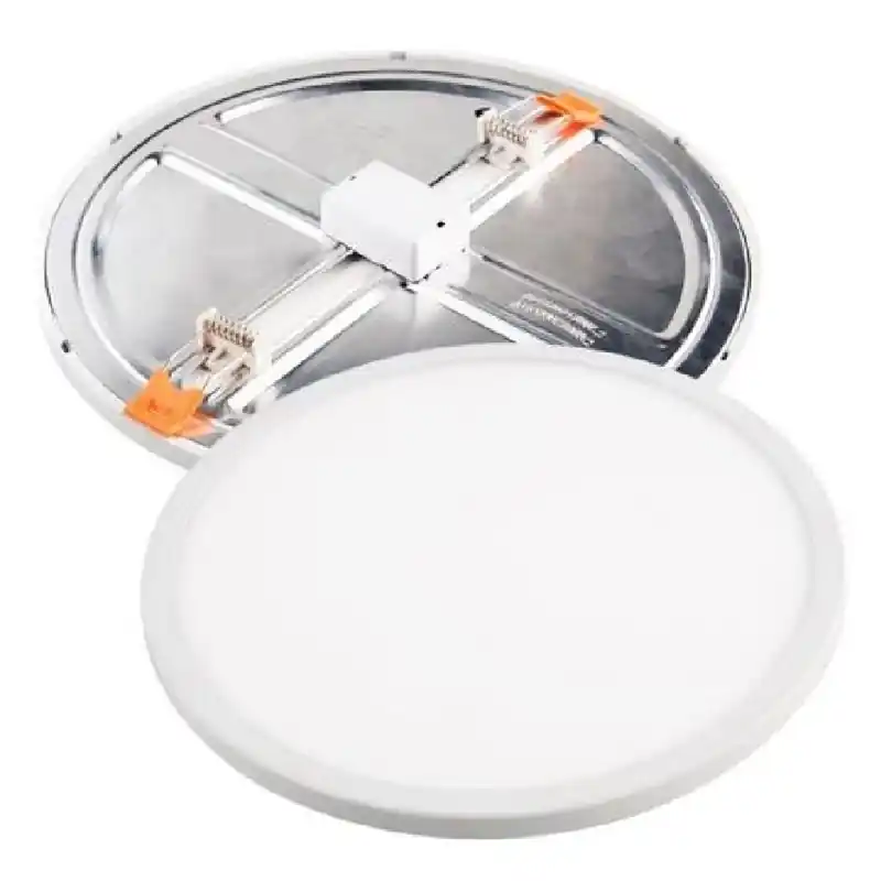 Downlight led matel 6w ajustable redondo luz calida 2700k 500lm ø100 mm