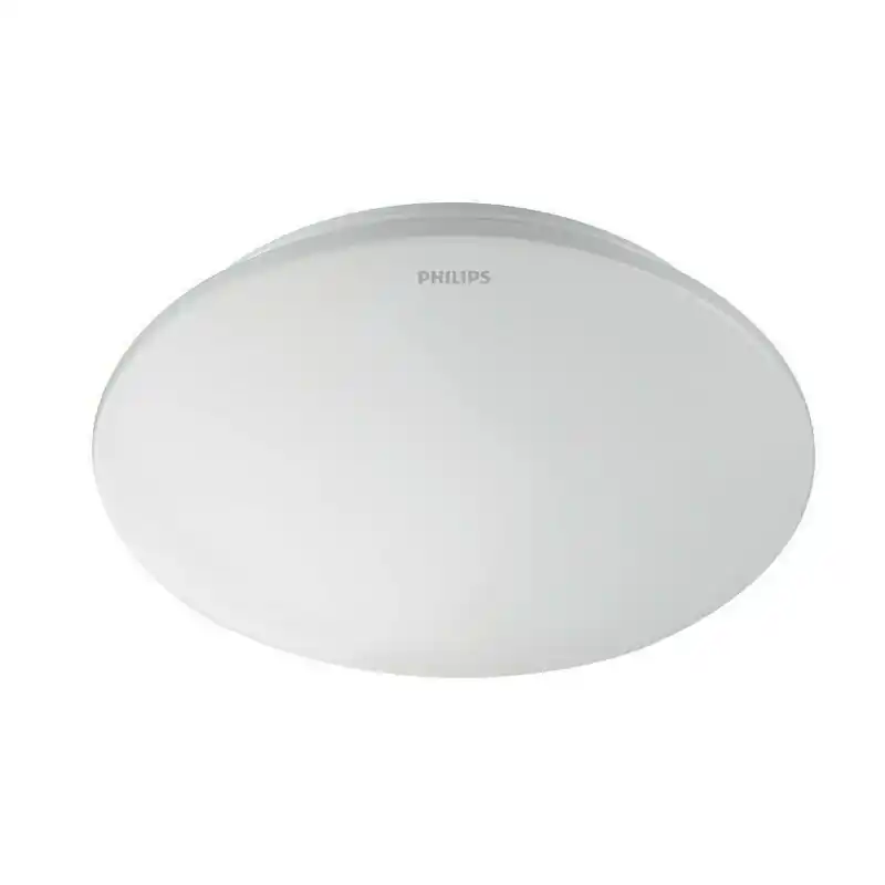 Plafon led philips redondo cl200 6w luz neutra blanco - Plafones