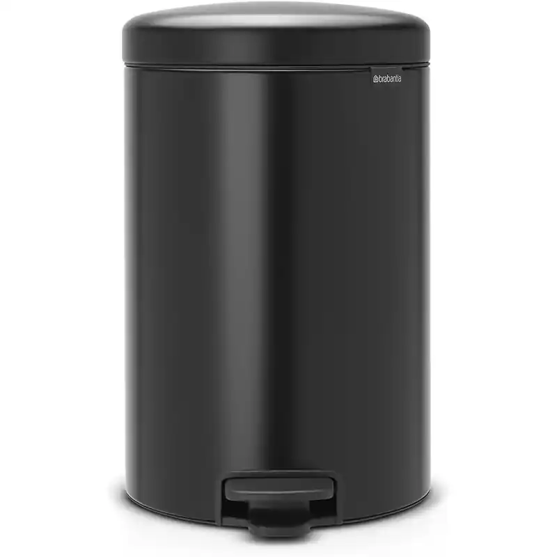 Cubo de basura brabantia 20 l negro newicon - Cubos de basura