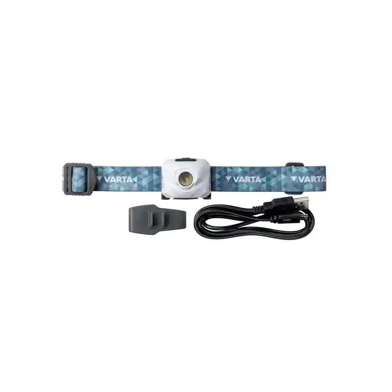 Linterna frontal varta ultra ligera blanco - Linternas recargables