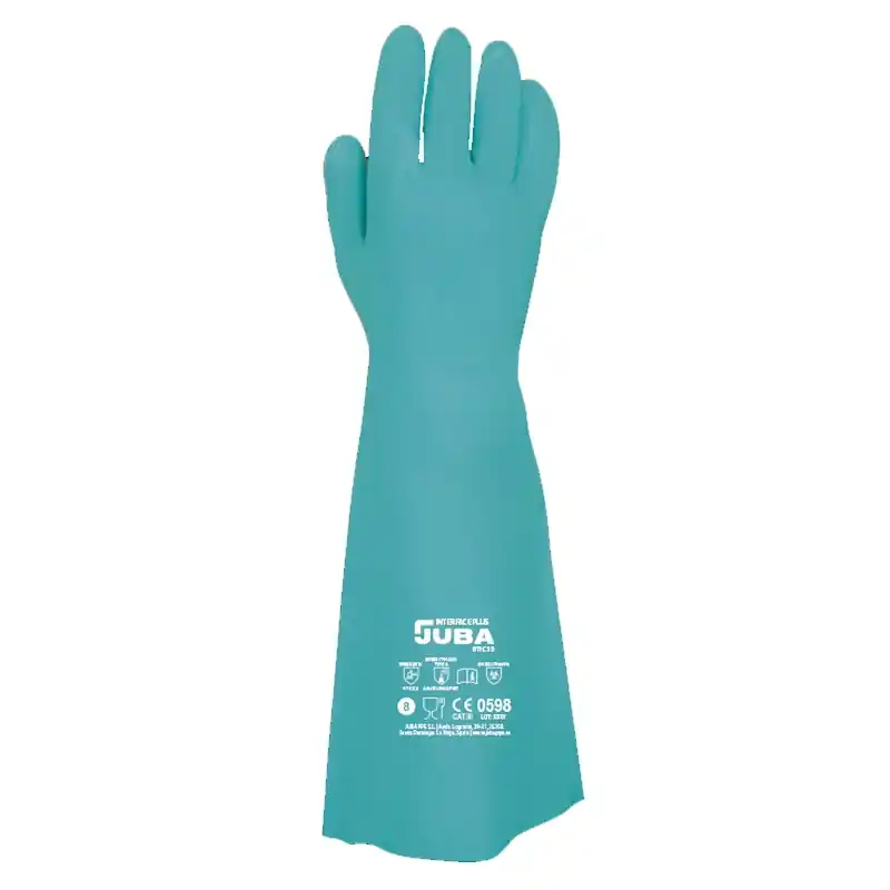 Guante nitrilo juba h811c55 garden verde talla 10 - Guantes de nitrilo,latex y vinilo
