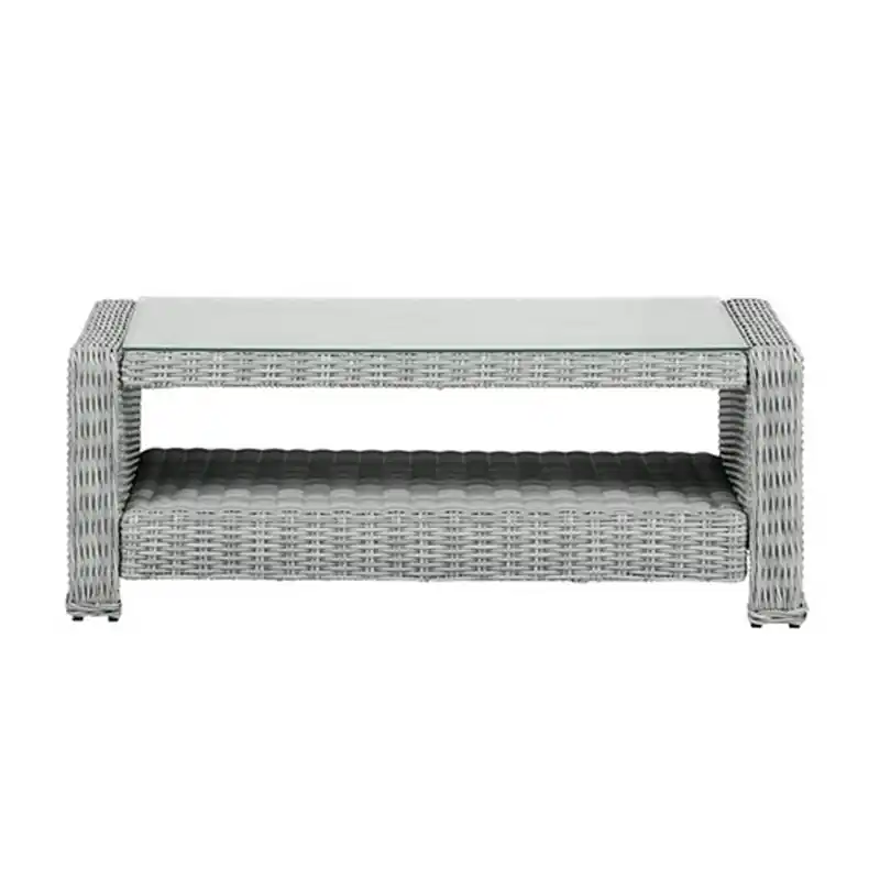 Mesa schou baja ratan vila arena 111 x 56 x 41 cm - Mesas de jardín