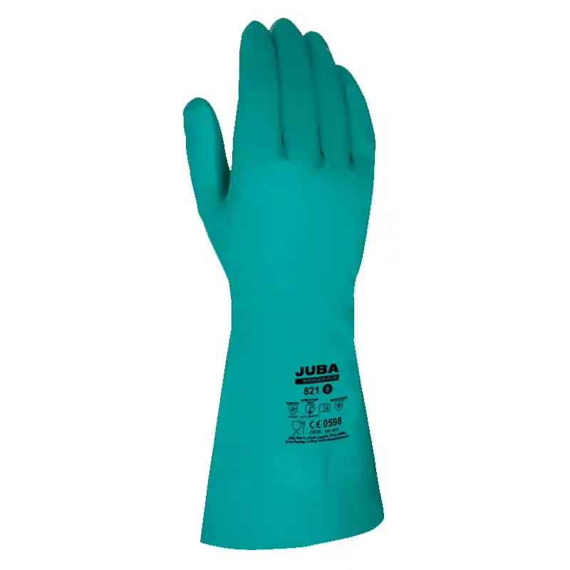 Guante nitrilo juba 821 interface plus verde talla 6 - Guantes de nitrilo,latex y vinilo