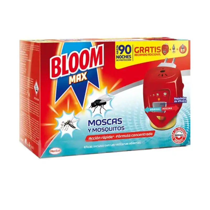Insecticida electrico bloom moscas y mosquitos 2 recambios - Matamoscas