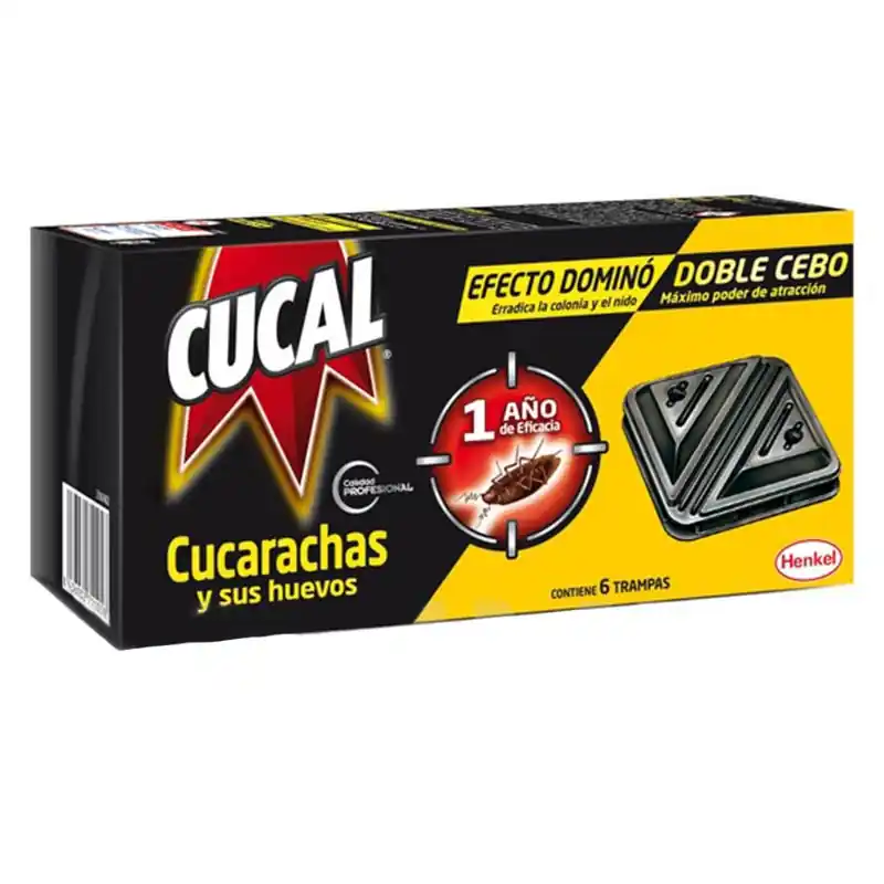 Trampa doble cucal contra cucarachas y sus huevos - Anti cucarachas