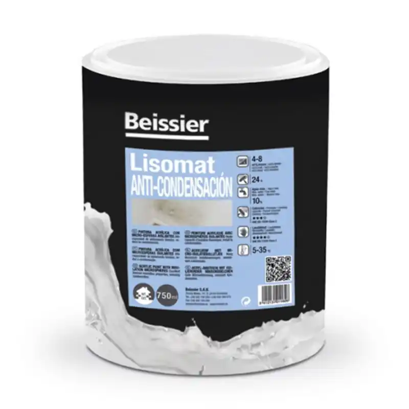 Pintura anticondensacion beissier lisomat blanco 750ml - Imprimación