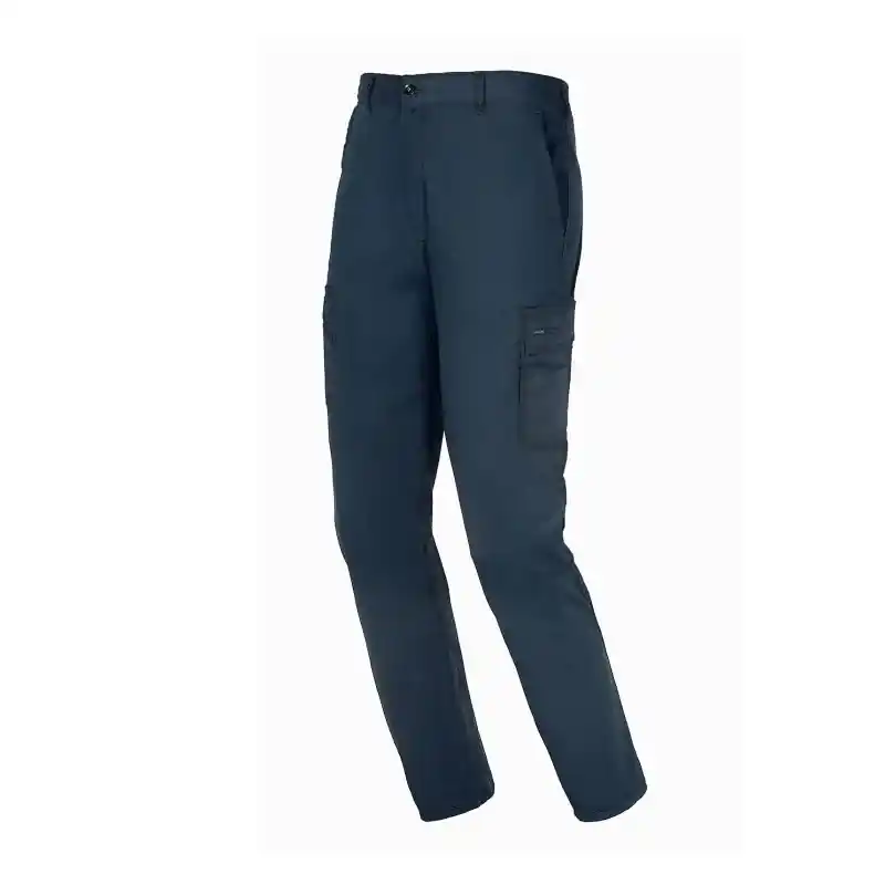Pantalon multibolsillos issaline 8038-040 easystretch azul talla xxl