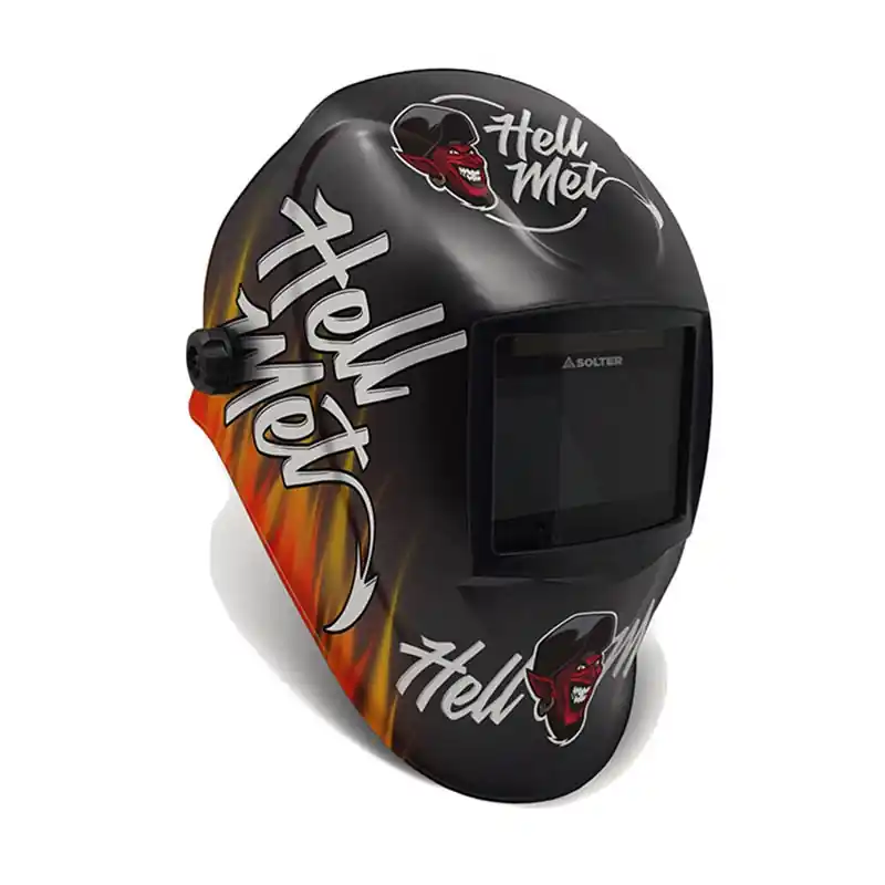 Pantalla electronica solter hellmet devil - Pantalla soldadura