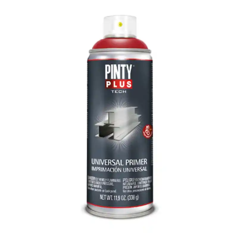 Imprimacion spray pintyplus tech 520cc granate 400ml - Imprimación