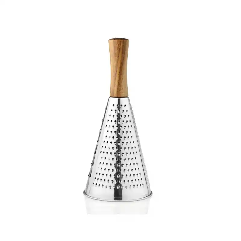 Rallador inox madera de acacia - Ralladores