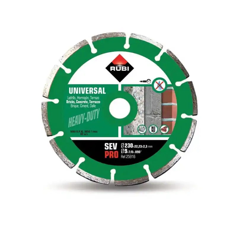 Disco diamante rubi corte seco pro 230mm - Discos de diamante