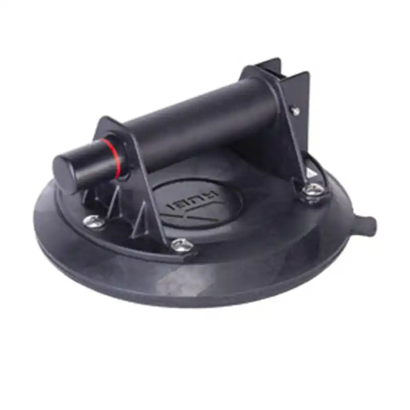 Ventosa con bomba de vacio rubi superficies rugosas 200mm - Cubo de albañil