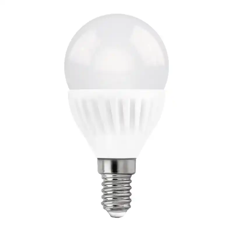 Bombilla led esferica e-14 10w 1000 lumenes matel luz fria