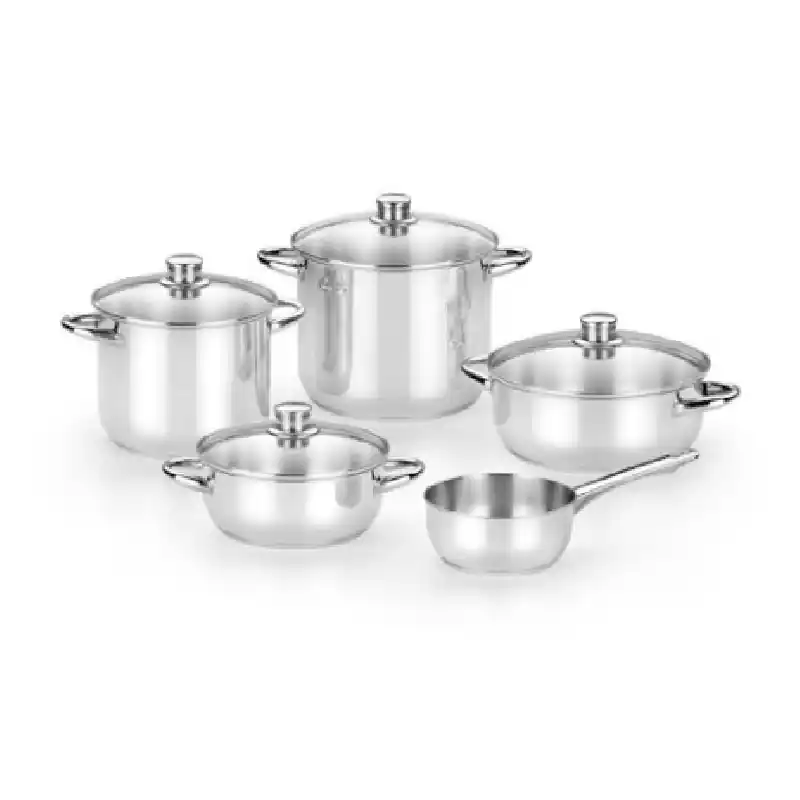Bateria de cocina monix optima2 5 piezas - Bateria de cocina Bra