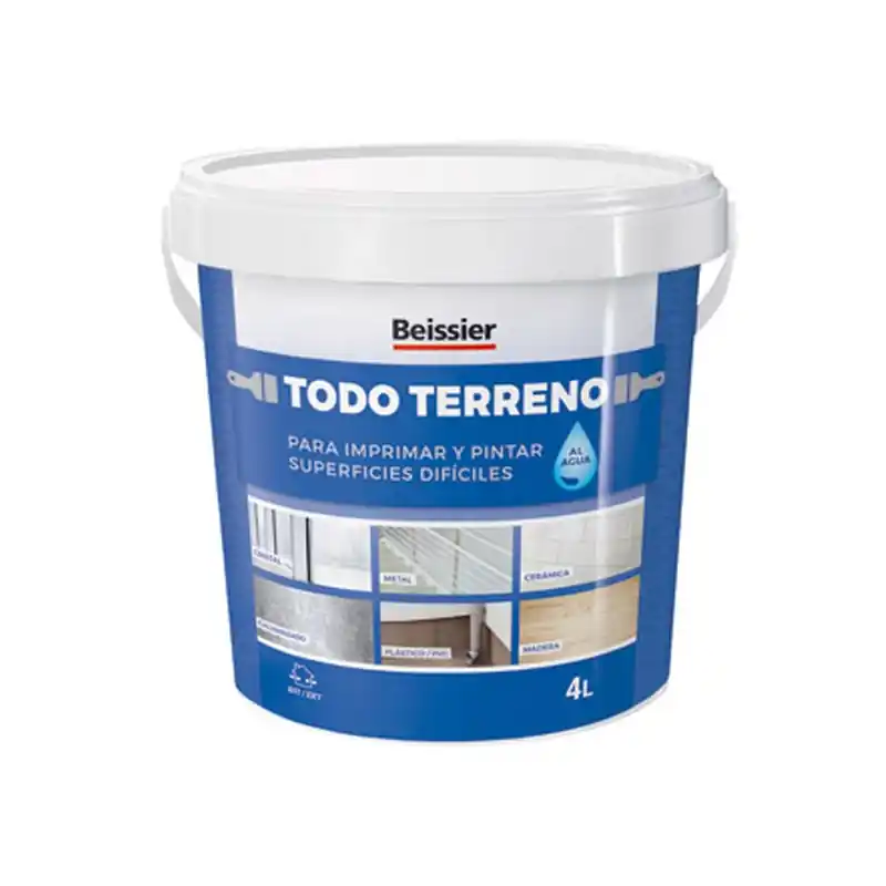 Imprimacion beissier todo terreno blanco 4l - Imprimación