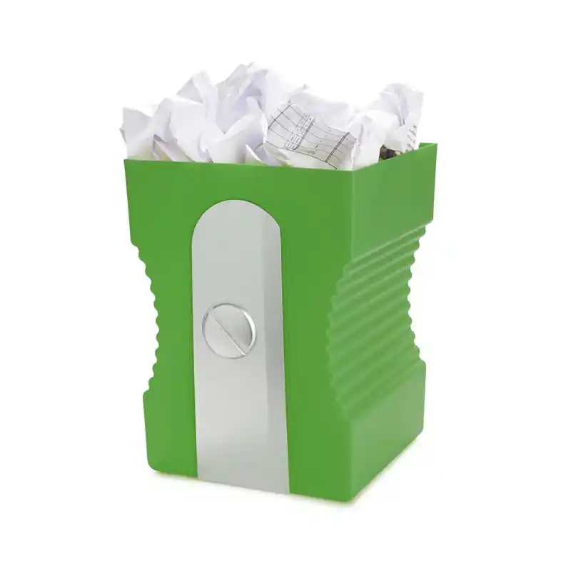 Papelera balvi sharpener verde plastico - Cubos de basura