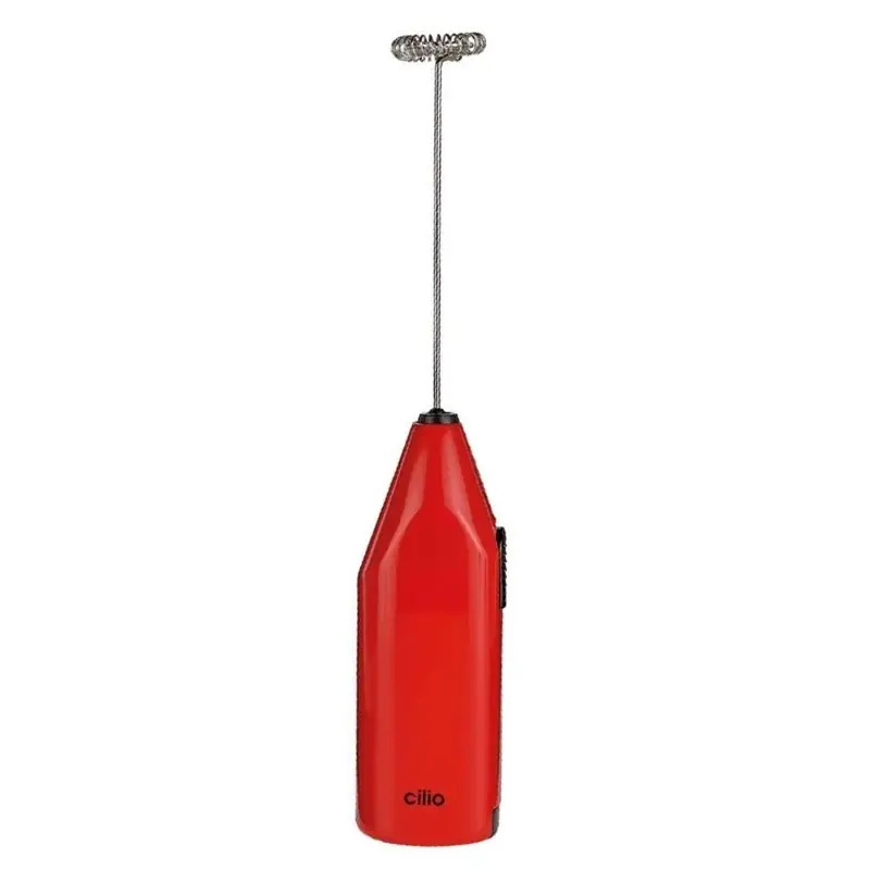 Batidor capuchino cremoso rojo - Batidor manual