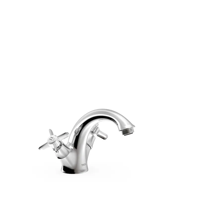 Grifo bimando tres clasic para lavabo cromo 24210201 - Griferia Classic-Tres