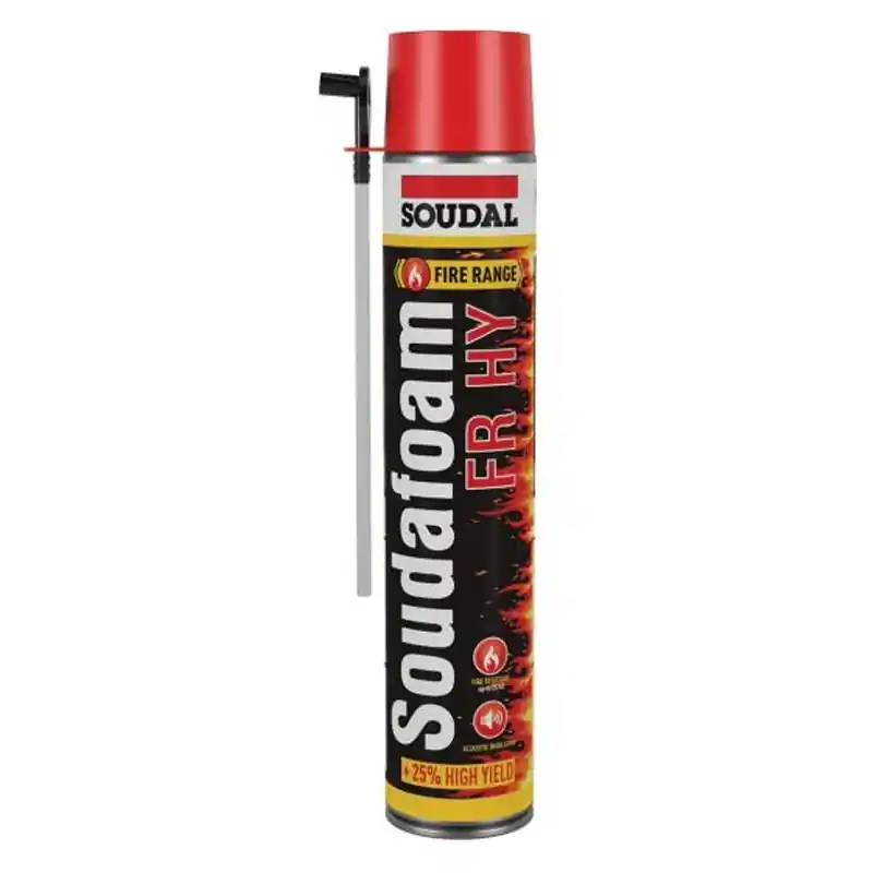 Espuma poliuretano soudal soudafoam fr hy con canula 750ml - Espuma de poliuretano