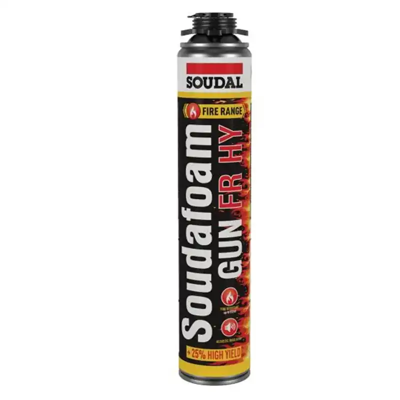 Espuma poliuretano soudal soudafoam fr hy gun para pistola 750ml - Espuma de poliuretano