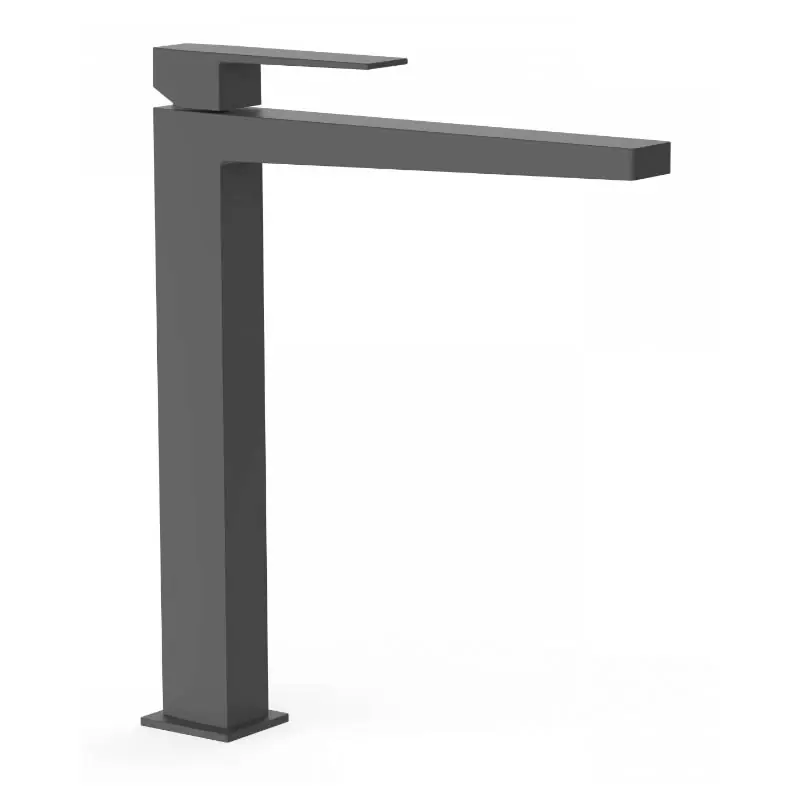 Monomando lavabo tres exclusive slim 327 mm negro mate 20210305nm - Griferia Slim-Tres