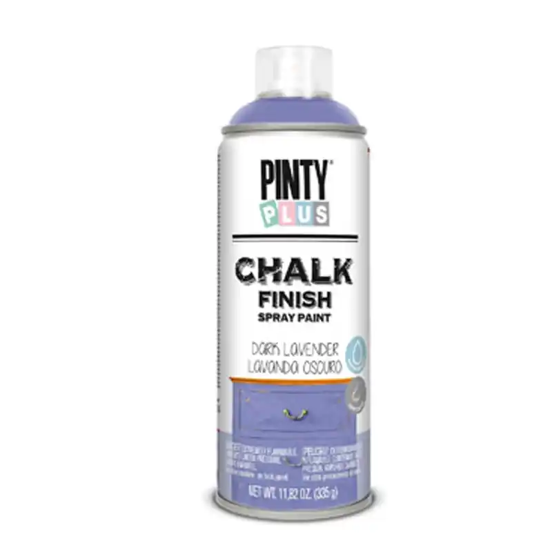 Pintura spray pintyplus chalk 400ml lavanda oscuro - Pintura en spray