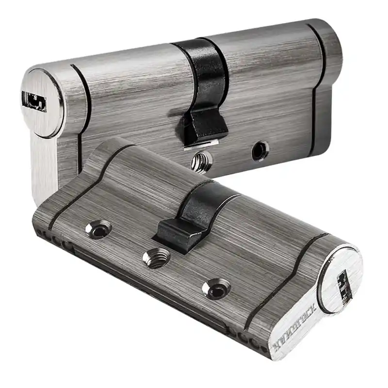Cilindro seguridad handlock r15 30x40mm niquel - Bombines y cilindros