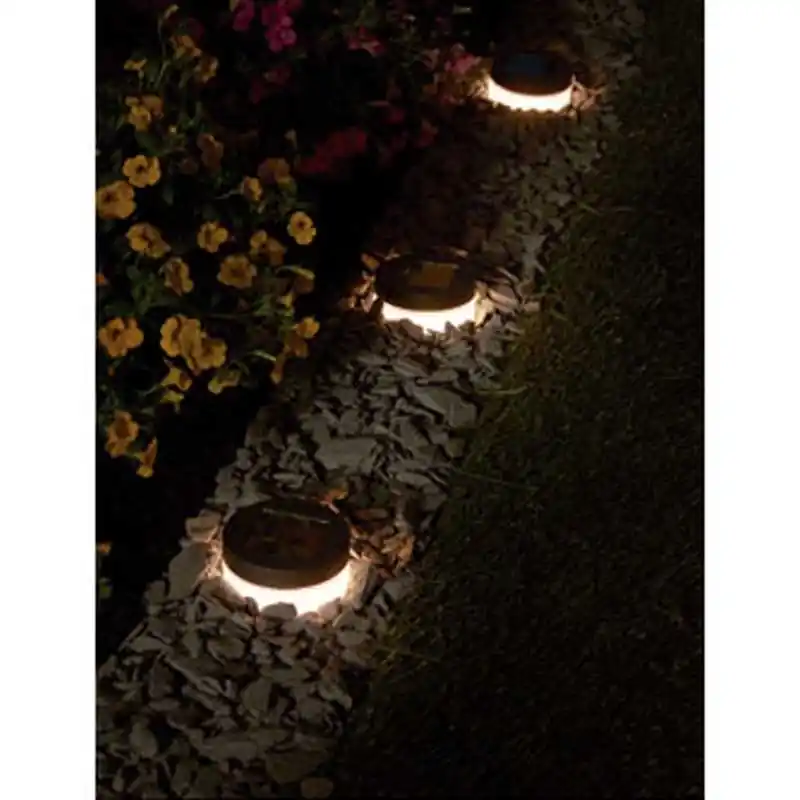 Baliza solar luxform luz blanca calida 5 lumenes - Lámparas solares