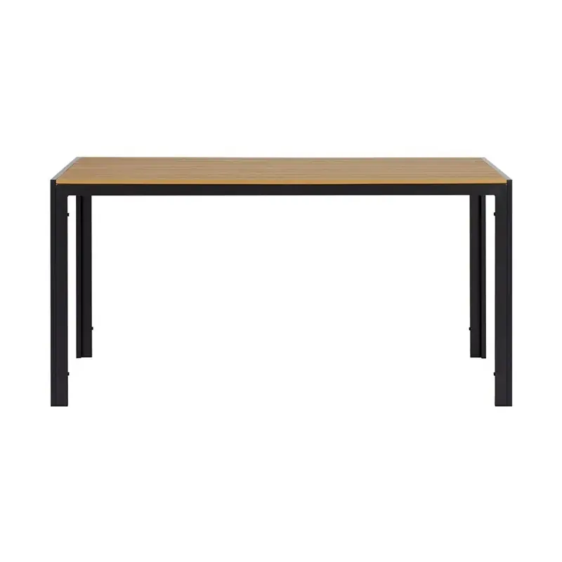 Mesa aluminio y madera polywood 150x90cm - Mesas de jardín