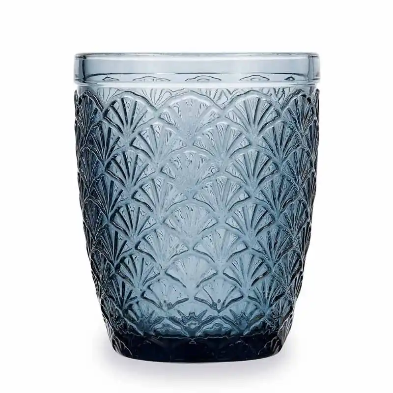 Vaso vidrio bidasoa blue moon 24cl - Vasos de agua