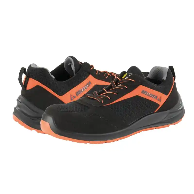 Zapato seguridad bellota tw05bo flex s1p src esd negro-naranja talla 43