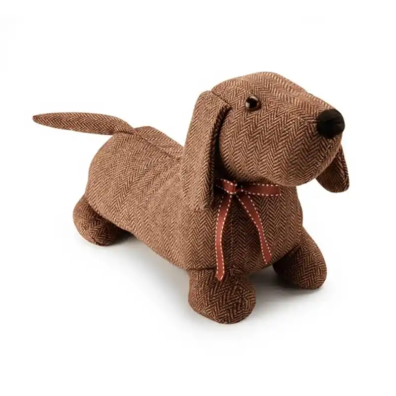 Sujetapuerta inofix perro marron 1kg - Topes puertas