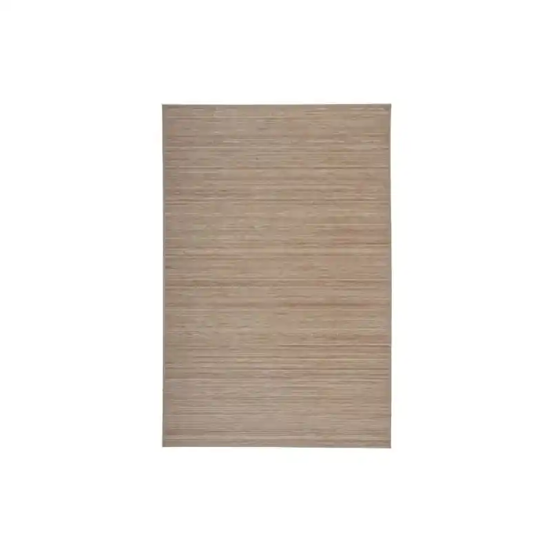 Alfombra de bambu natural efecto lavado 140 x 200 cm - Alfombras bambú