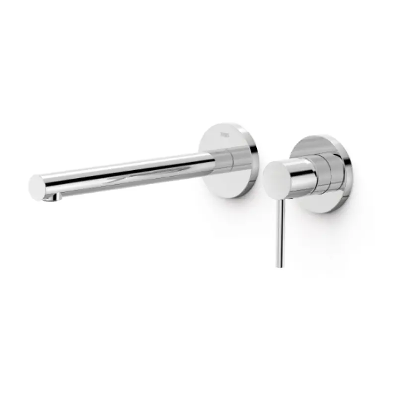 Grifo monomando lavabo tres max tres cromado empotrado 23,7cm - Grifos lavabo monomandos