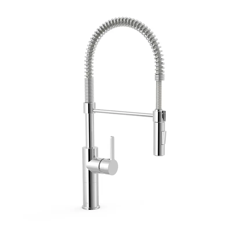 Grifo monomando fregadero tres ducha extraible cromo - Grifería de cocina