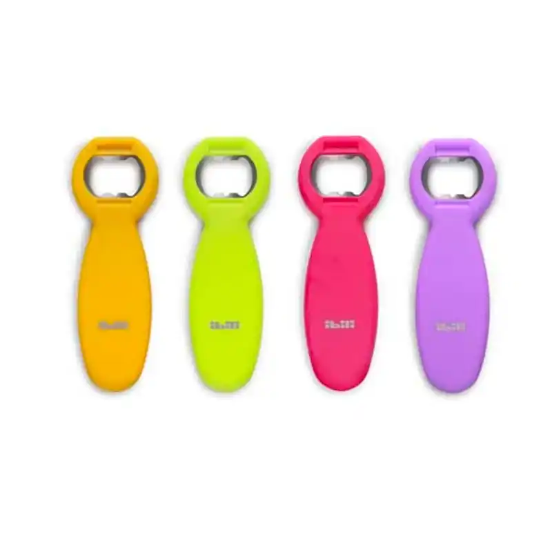 Abrebotellas ibili plastico metal surtido colores 13cm - Abridor botellas